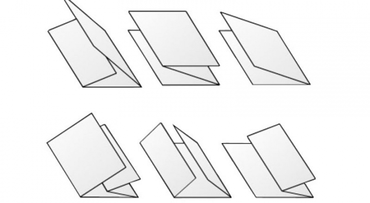 Фальцовка (складывание) ― Полиграфия на Подоле